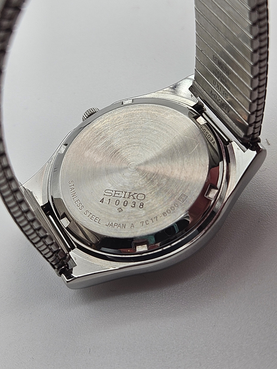 Seiko 7c17-8000 Blind Person's Watch