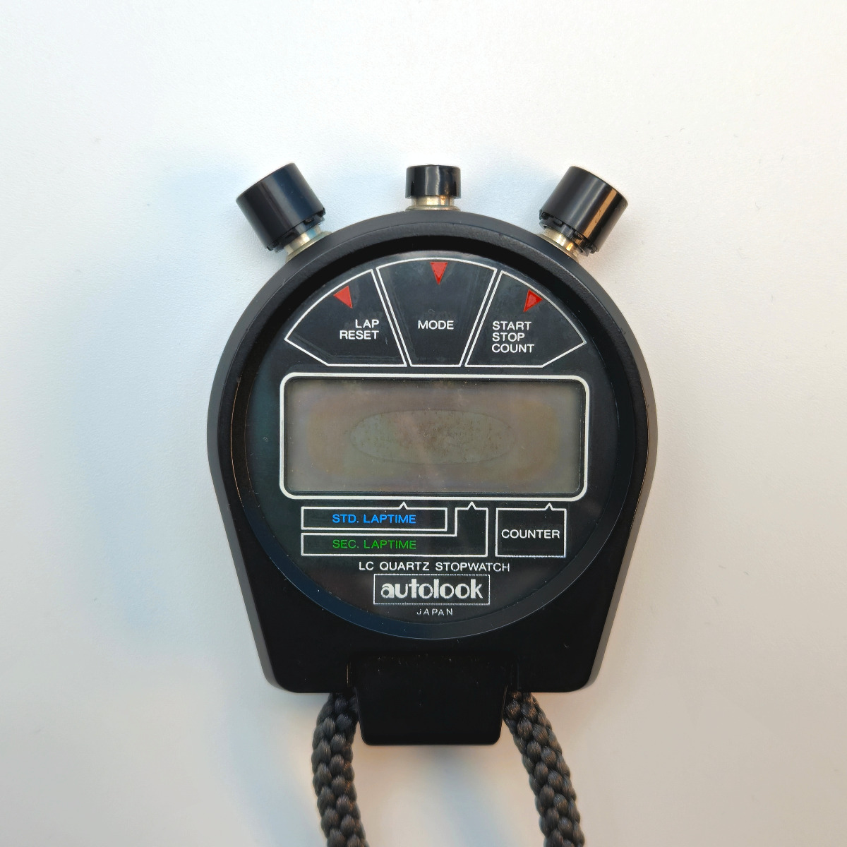 Citizen LSW-033 LC Quartz Autolook stopwatch from the 1980s