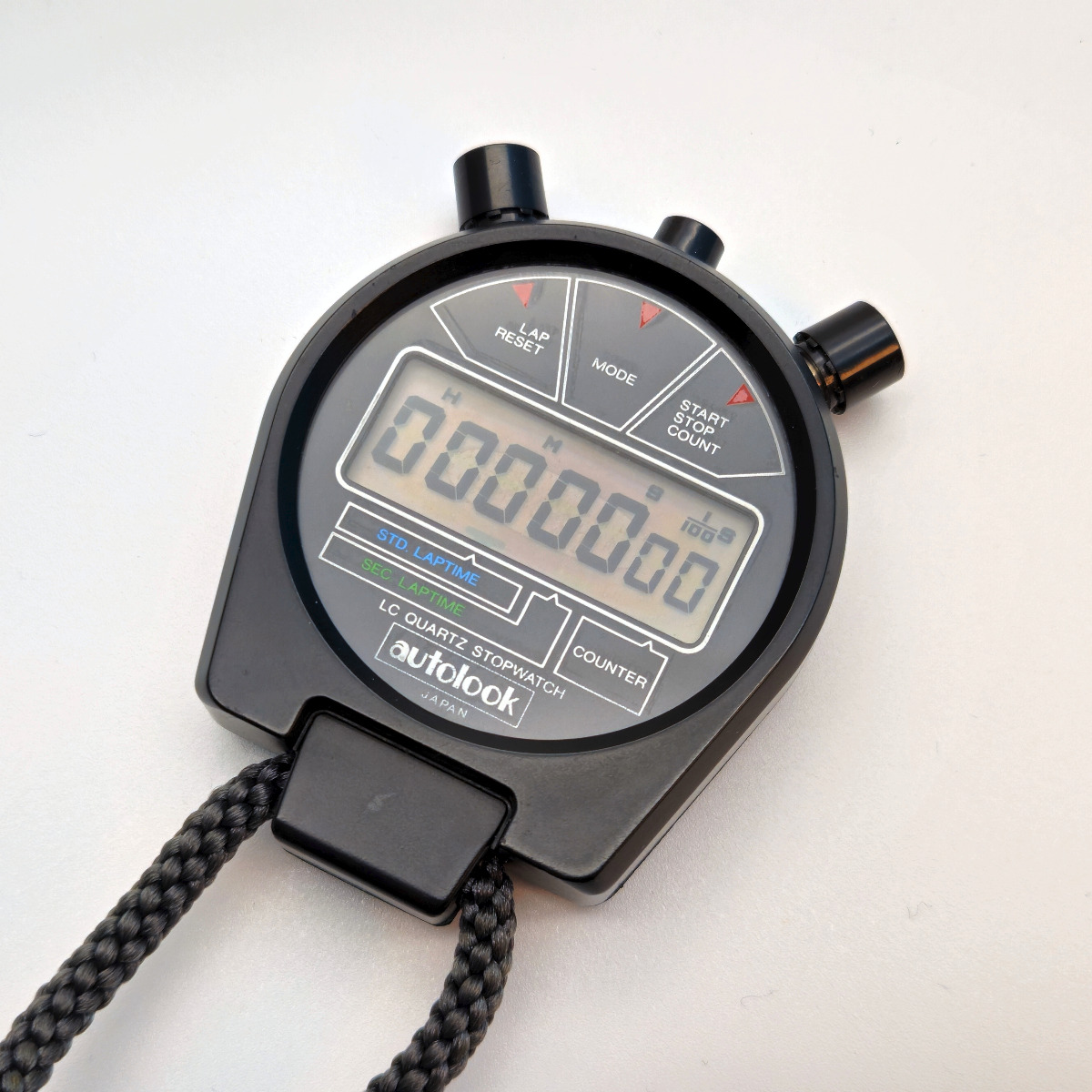 Citizen LSW-033 LC Quartz Autolook stopwatch from the 1980s