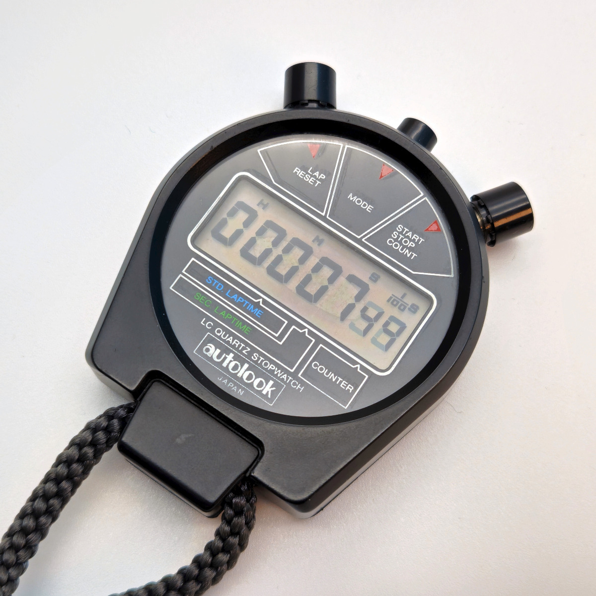 Citizen LSW-033 LC Quartz Autolook stopwatch from the 1980s
