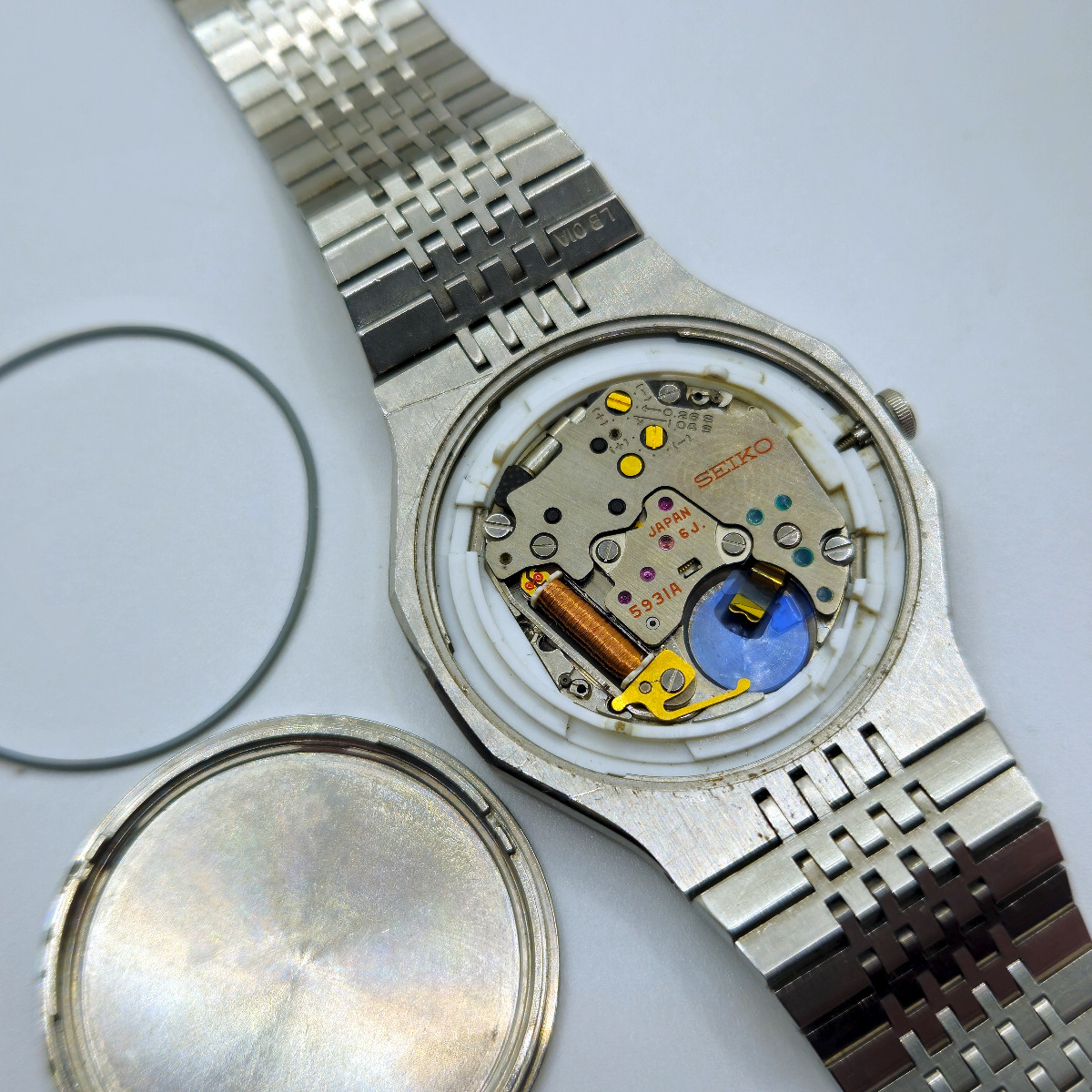 Seiko 5931-7010 from 1980 with blue dial
