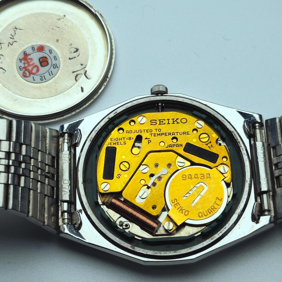 Seiko King Quartz 9443-7000 from 1983, HAQ Twin Quartz