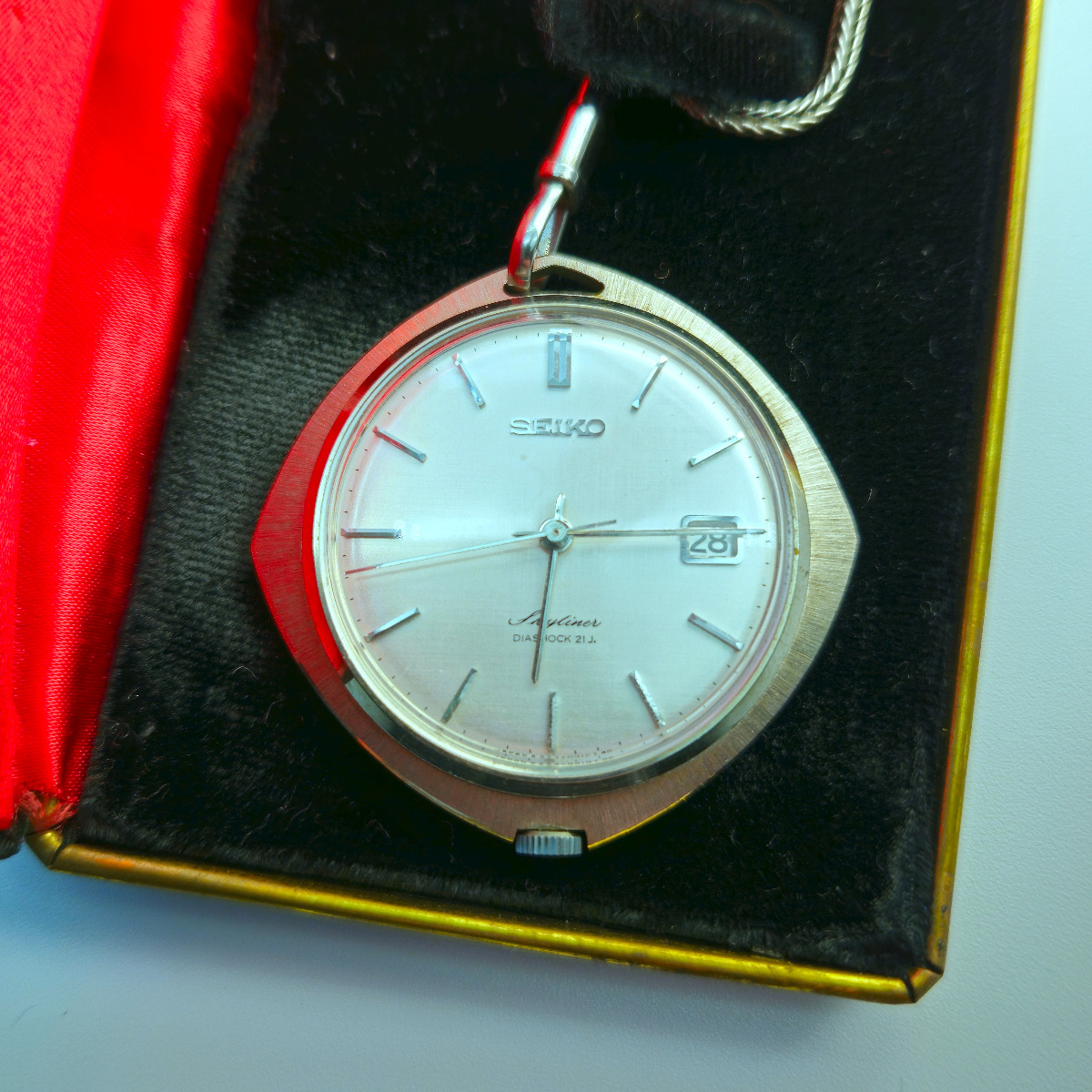 Seiko Skyliner pocket watch (6222-0010) from 1966