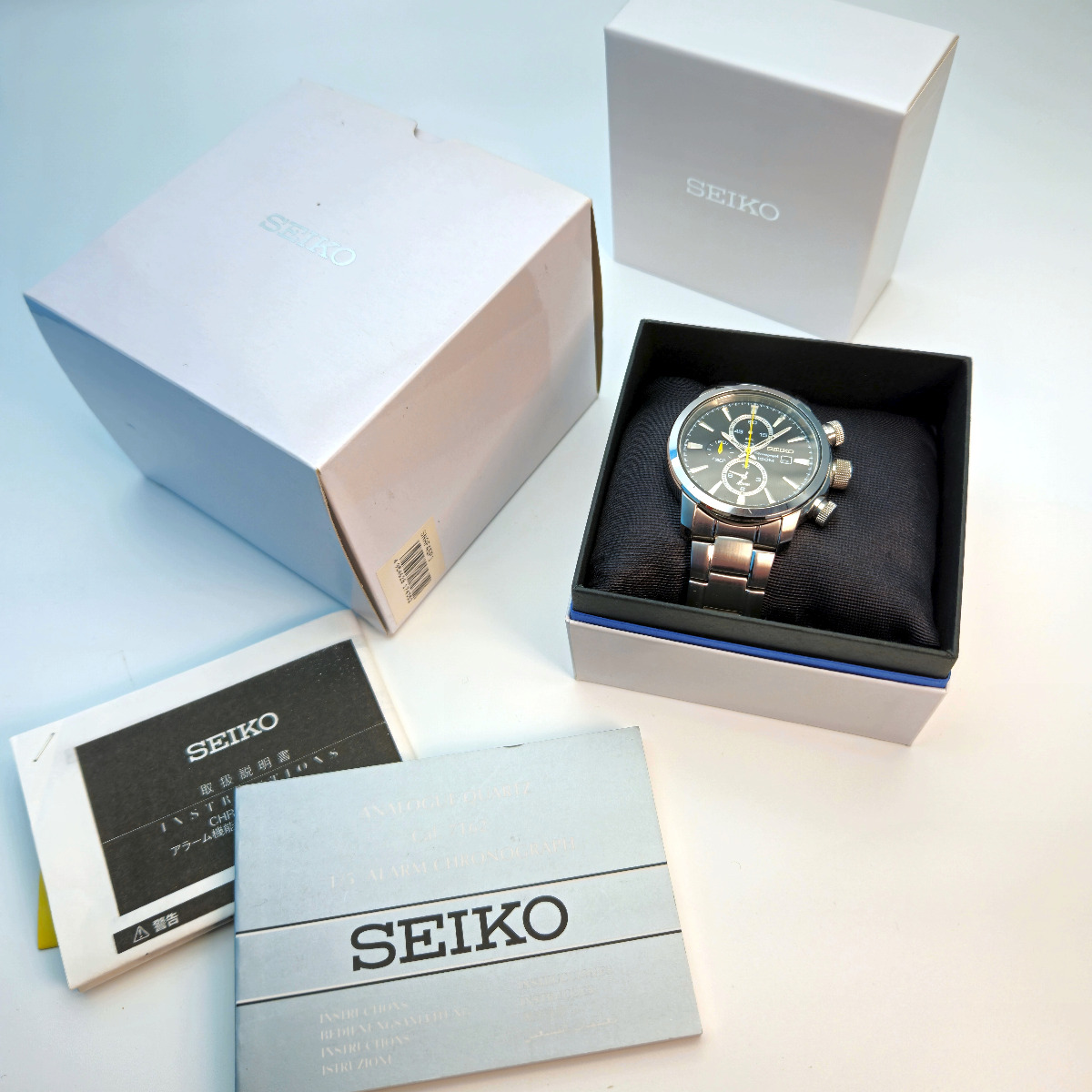 Seiko 7T62-0LG0 quartz chronograph