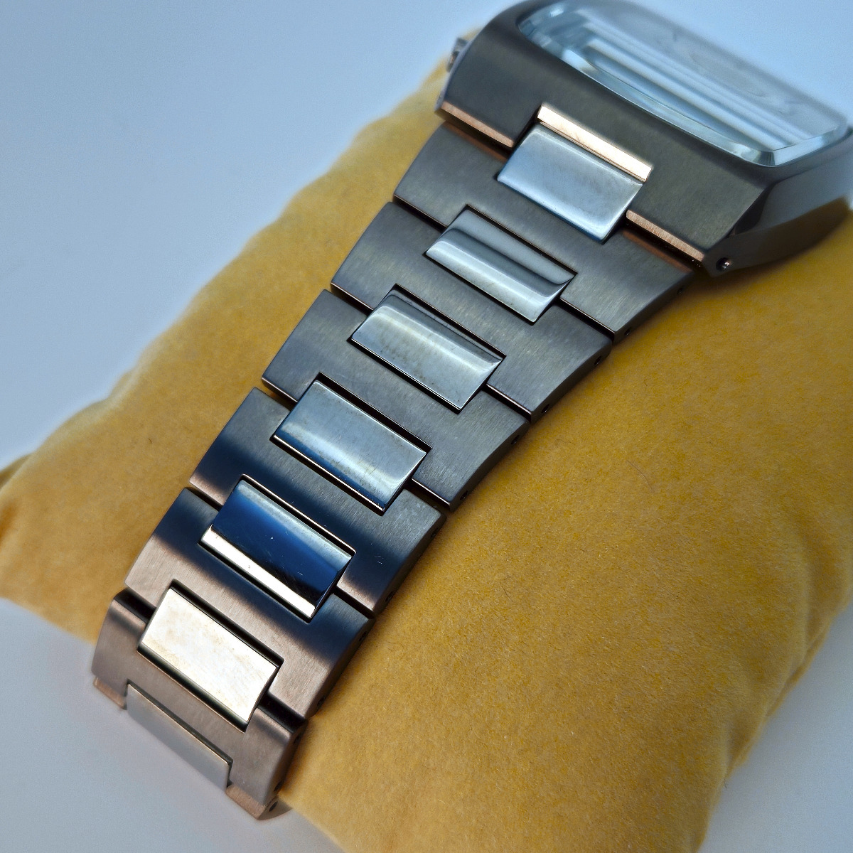 Seiko 7T94 Retro by Tomoki Sukezane, Monaco, Silver/Yellow