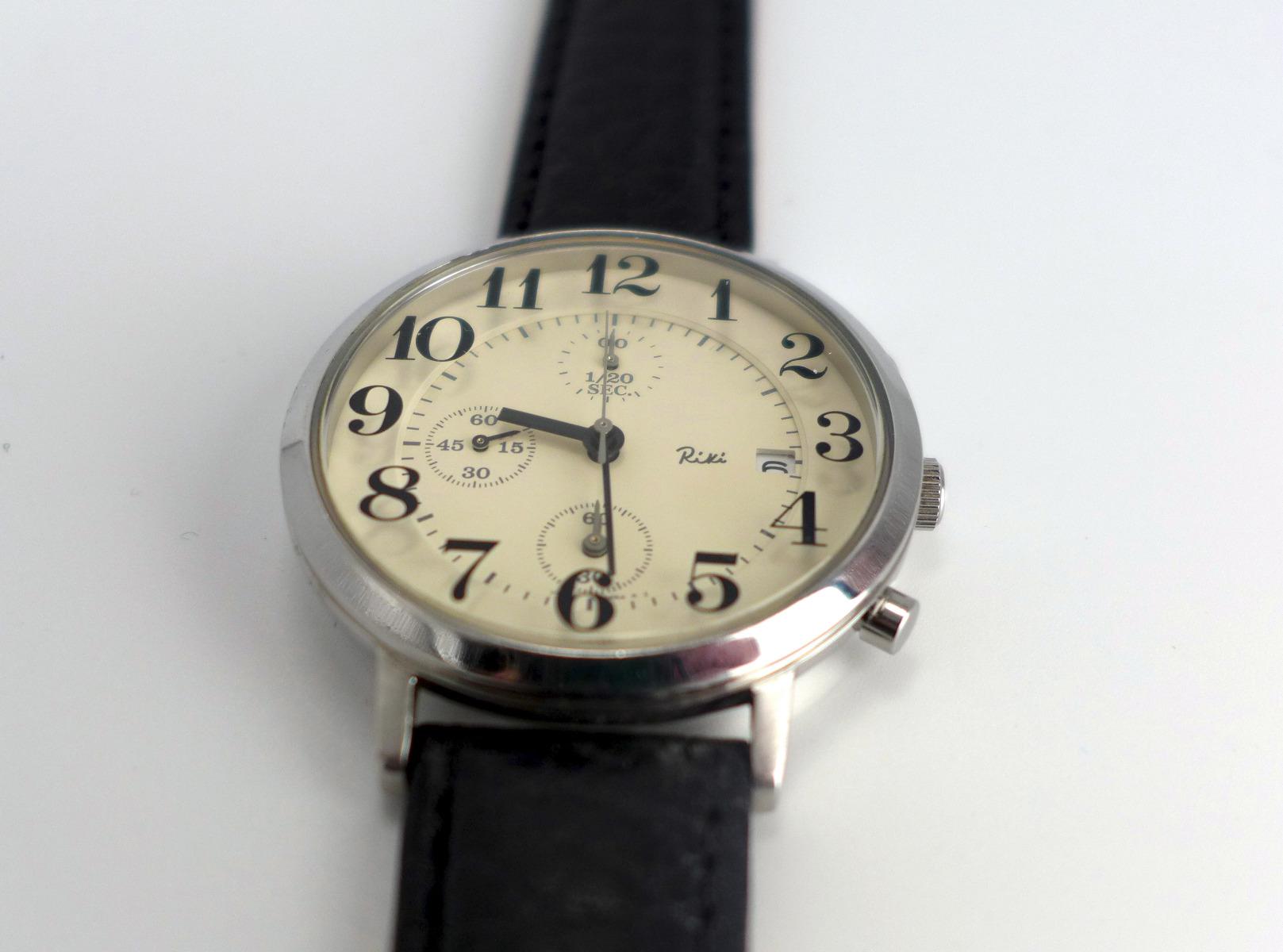 Riki Katanabe chronograph