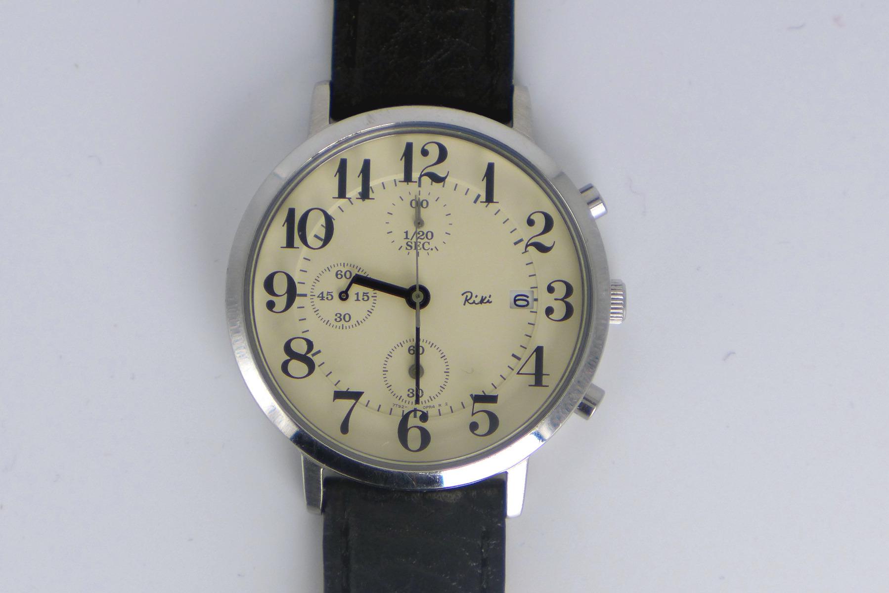 Riki Katanabe chronograph