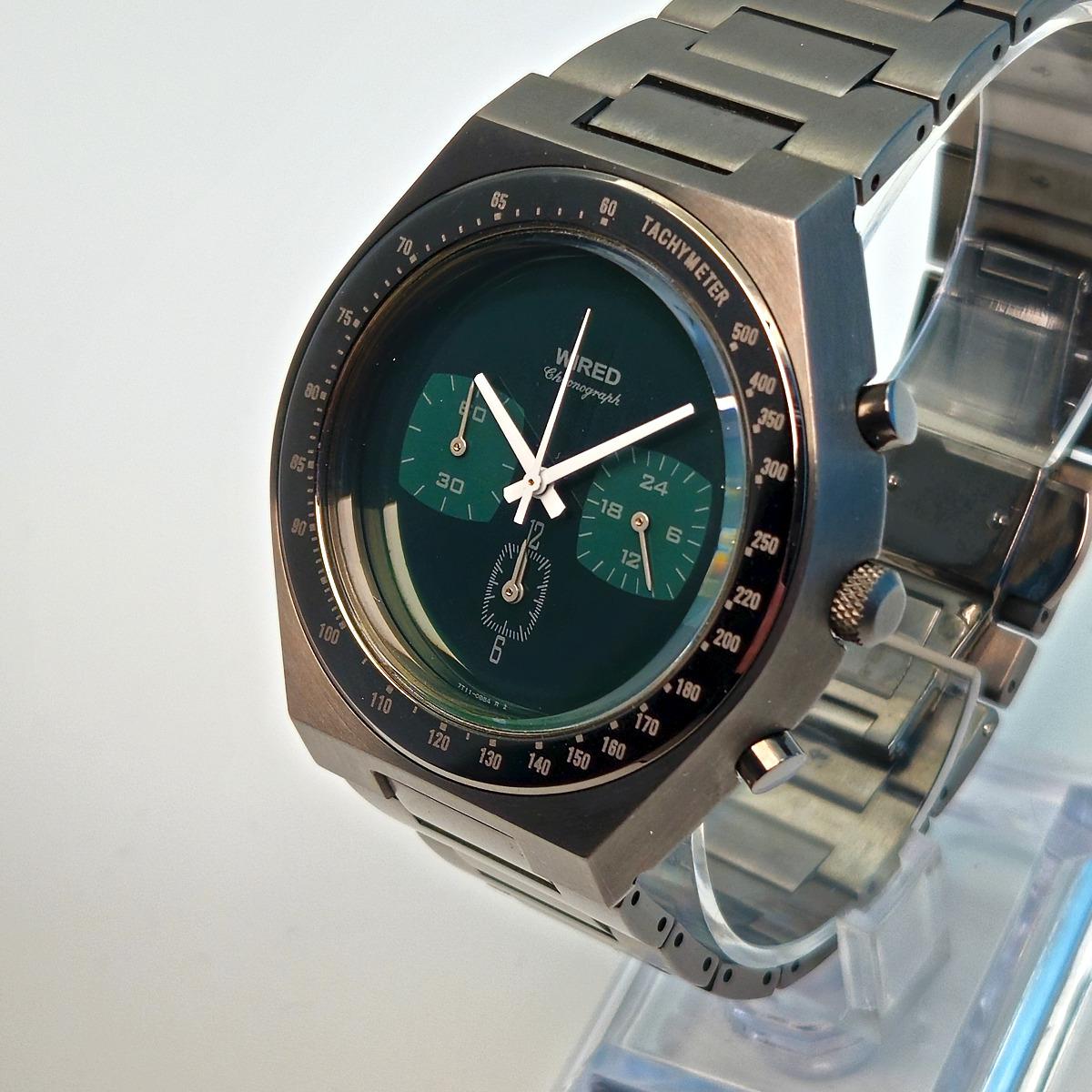 Seiko Wired 7T11-0AX0 Green