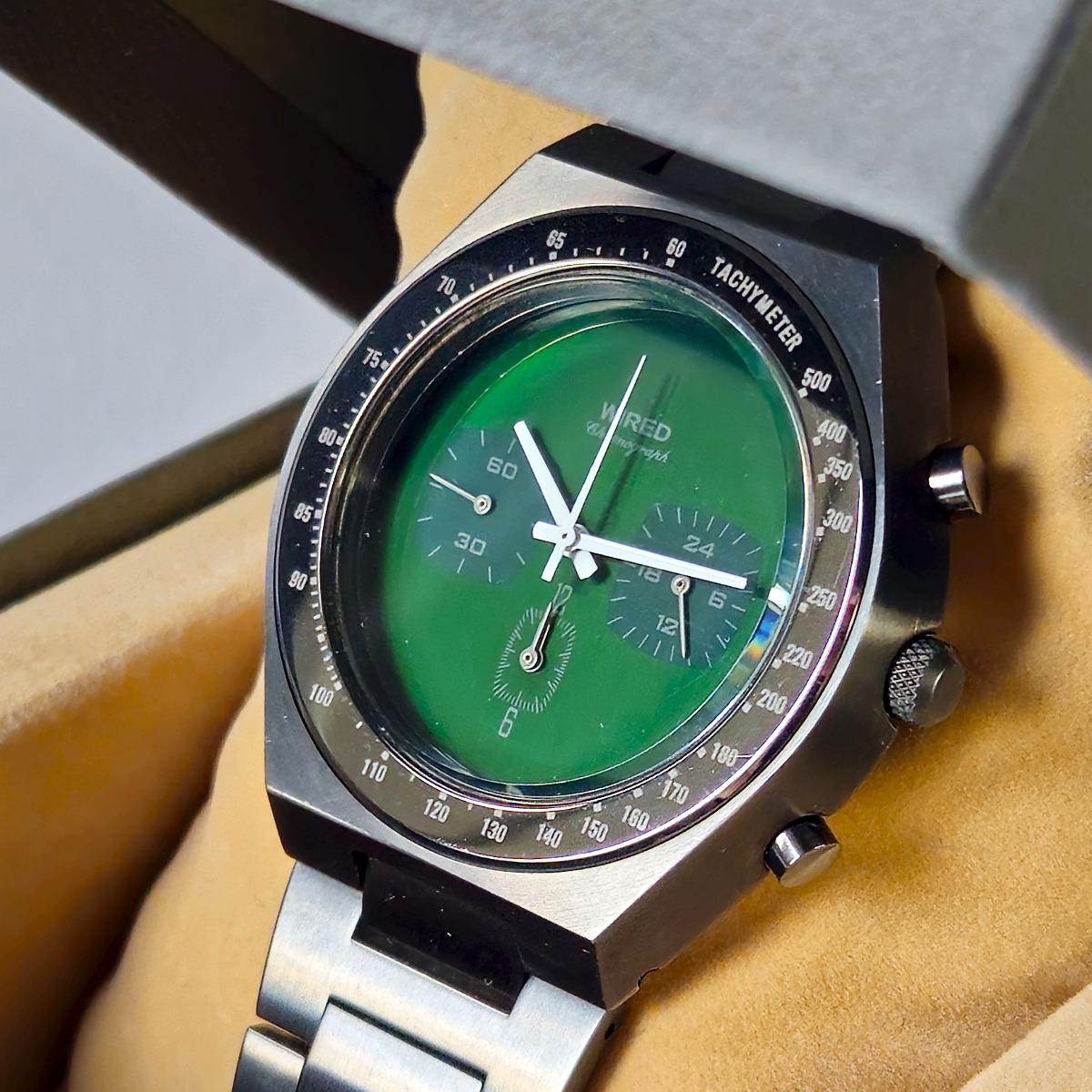 Seiko Wired 7T11-0AX0 Green