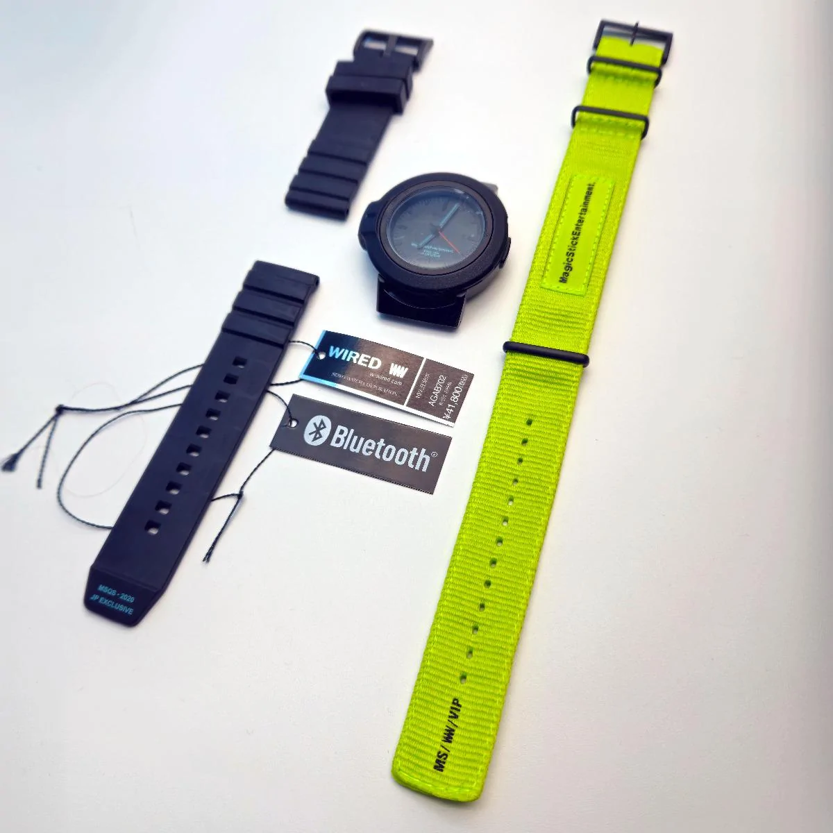 Seiko Wired x Magic Stick Entertainment limited edition bluetooth watch