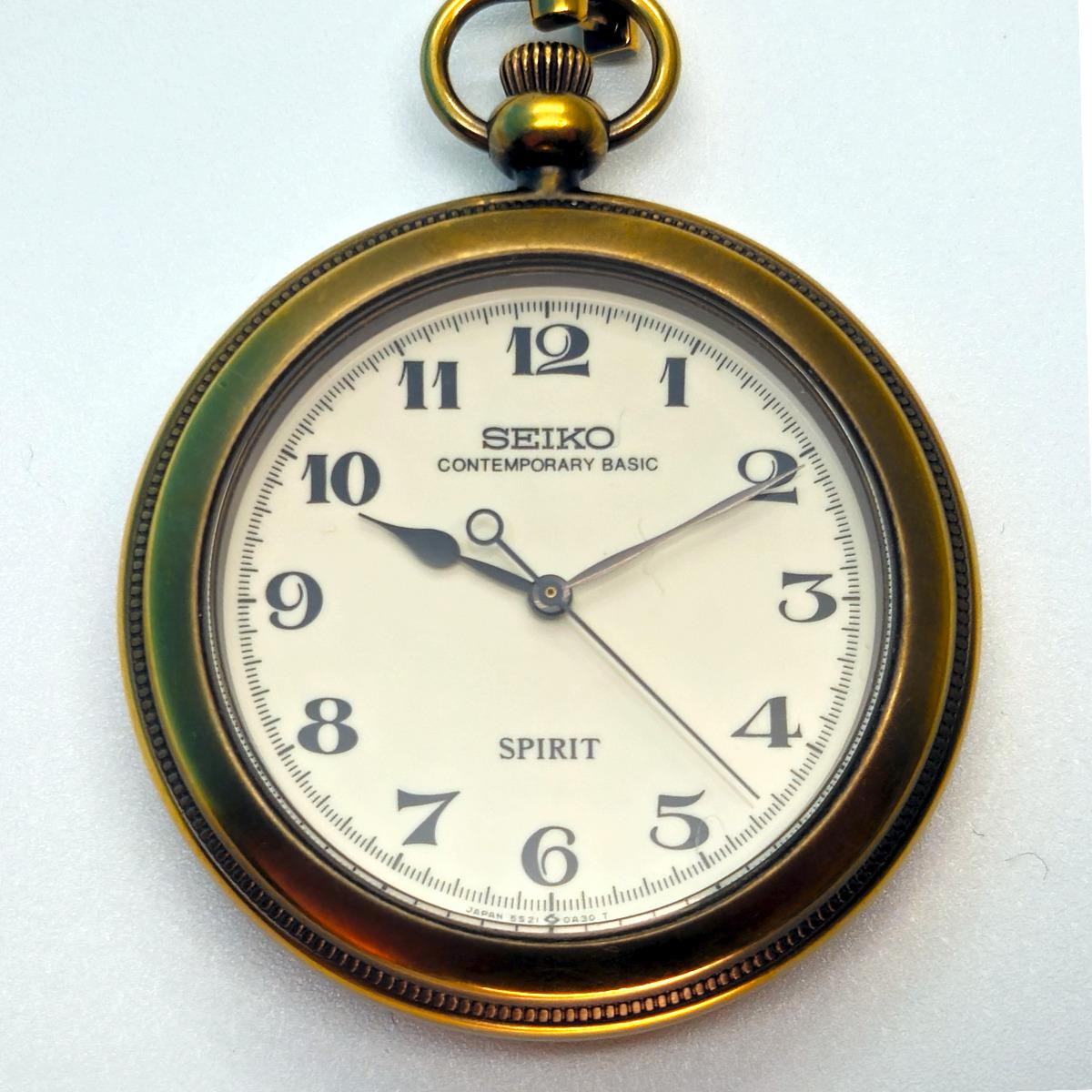 Seiko Spirit 5S21-0A20 smooth sweep second hand quartz