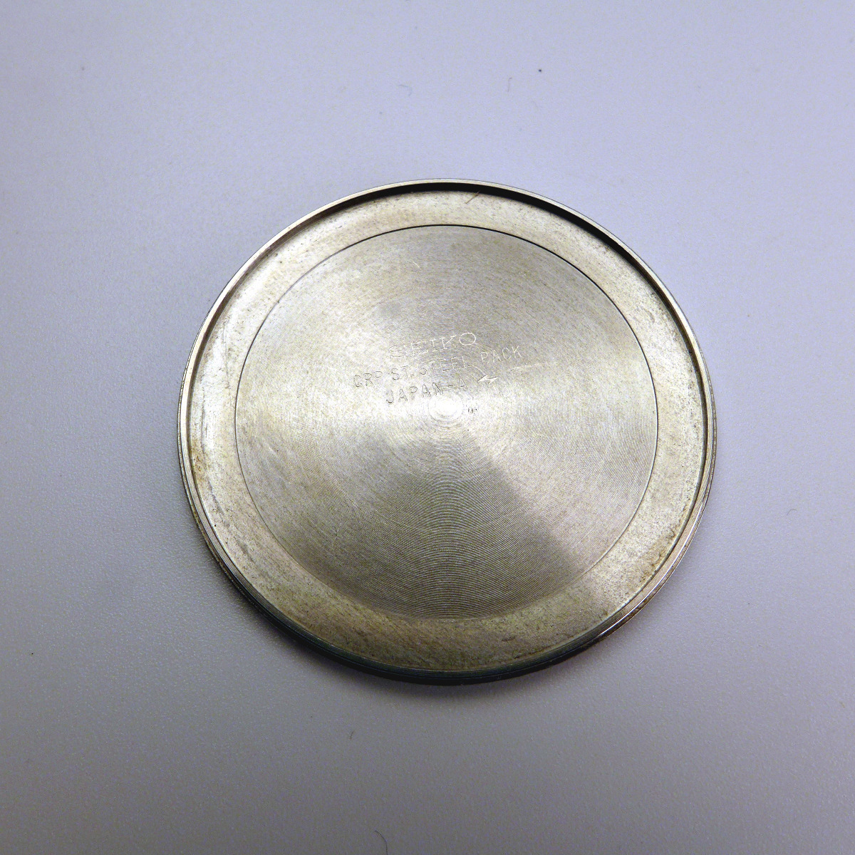 Seiko 7121-0010 linen dial pocket watch