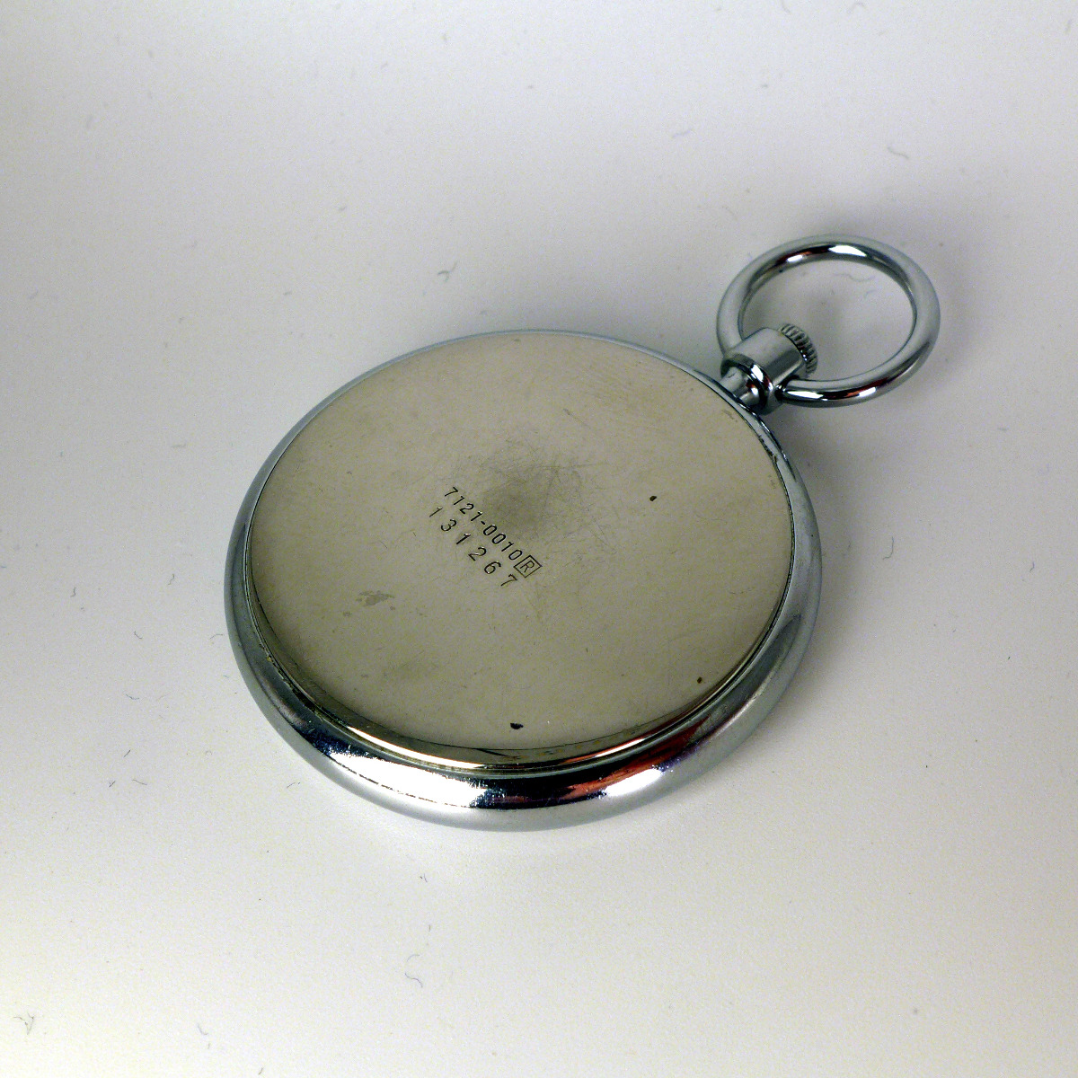 Seiko 7121-0010 linen dial pocket watch