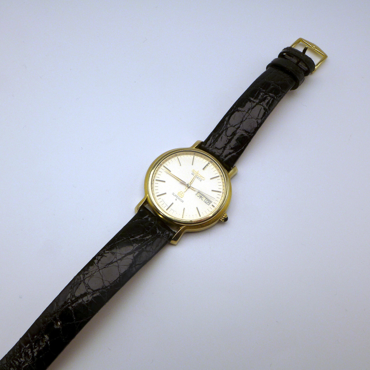 Seiko Superios 9983-8020 Twin Quartz Cap Gold, from 1978