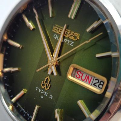 Seiko 7546 Green Dial